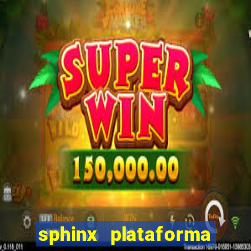 sphinx plataforma de jogos